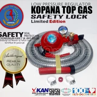 Regulator Kopana Pertamina Pengaman Kompor Gas Elpiji Safety Lock