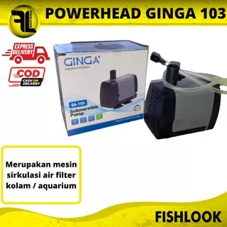 GINGA GA 103 - Pompa Air Celup Kolam Ikan Aquarium Aquascape GA103