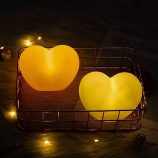 LED Night Light Love Heart Shape Children`s Ambient Table Lamp Home Bedroom Decorative Luminaires