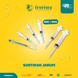 SUNTIKAN JARUM SEMUA UKURAN | Suntikan 1 ml | Suntikan 2 ml | Suntikan 3 ml | Suntikan 5 ml | Suntikan 10 ml | Suntikan 20 ml | Suntikan Spuit | Spet Jarum | Suntik Injeksi Obat Vitamin Hewan Burung Kucing Anjing