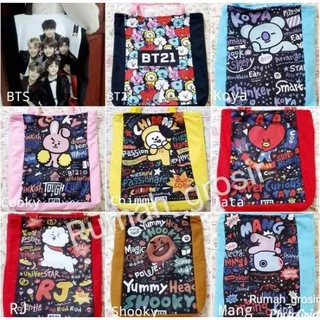 Tas Totebag Tote Bag BTS KPOP