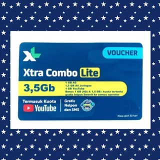 VOUCHER KUOTA XL LITE 3,5GB 30HARI / VOUCHER ISI ULANG INTERNET XL LITE 3,5GB 30HARI