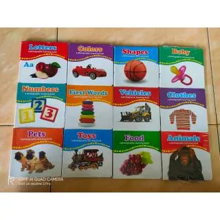 Boardbook bayi, boardbook anak, boardbook balita. Boardbook mini