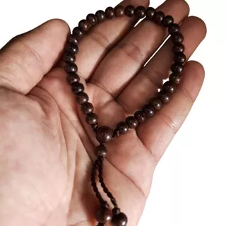 Gelang Tasbih Original Kayu Galih Asem 33 butir