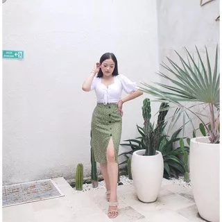 Jasmine skirt | rok belah samping