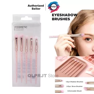 Brush Makeup Kuas Makeup isi 5 pcs Makeup Brushes Eye Shadow Brush Make Up Tools MINISO