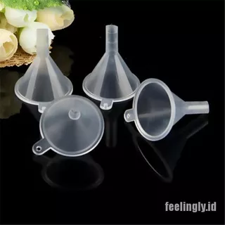 FEE1? 10pcs Mini Plastic Funnel Hopper Perfume Emulsion Packing Tool Kitchen Gadgets