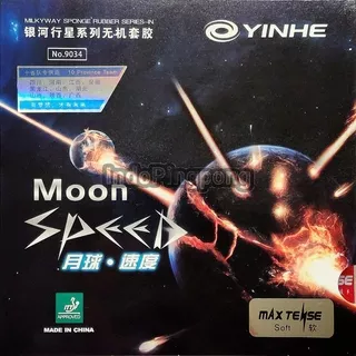 Yinhe Moon Speed NRS (New Red Sponge) - Rubber Karet Tenis Meja