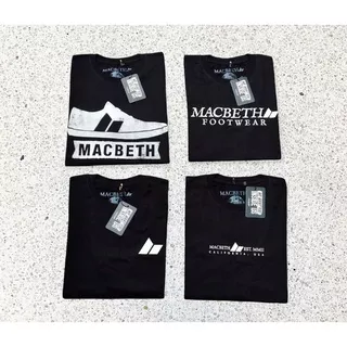 Kaos Macbeth Premium / Full Hangtag, Label & Asessoris Origit / Mirror Original