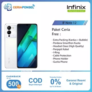 Infinix Note 12 MediaTek Helio G88 (12nm) Garansi Resmi Indonesia