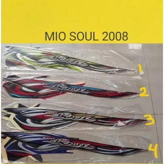 sticker / striping mio soul 2008