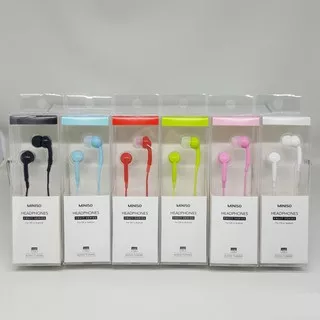 MINISO Earphone Fruit Series/Headset Earbud Headphone In-Ear Mic Mikrofon Seri Buah