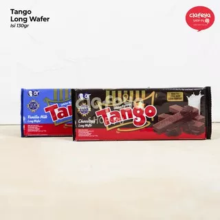 Tango Long Wafer Chocolate & Vanilla 130gr - Wafer Tango Cokelat - Vanilla - Kemasan 130gr