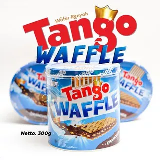 TANGO WAFFLE KALENG 300 GRAM TANGO WAFER KEMASAN KALENG KUE NATAL KUEH NATAL MERRY CHRITSMAS