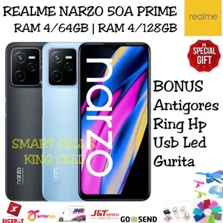 REALME NARZO 50A PRIME RAM 4/64GB | REALME NARZO 50A PRIME RAM 4/128GB NEW GARANSI RESMI REALME INDONESIA