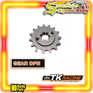 TK Gear Gir Depan Tipis Tornado Satria 2Tak Satria RU Satria Hiu Lumba Rc100 Bravo Crystal 415 13T 14T 15T Original TK Racing