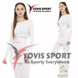 Celana senam rok Yovis Sport wanita / celana rok