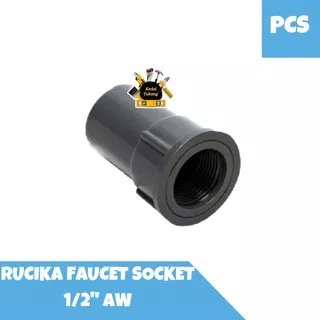 KEDAI TUKANG - RUCIKA Faucet Socket 1/2 inch AW / Sok Drat Dalam / Sock Kran