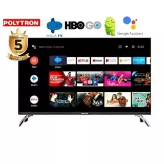 SMART ANDROID LED TV POLYTRON 32 INCH - PLD 32 AG 9953 FREE ONGKIR SBY