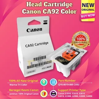 Cartridge Canon CA91 Ori Printer G1000 G2000 G3000 G4000 G1010 G2010 G3010 G4010 Black QY6-8003-000