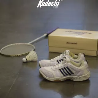 Sepatu Kodachi AR Biru - Kodachi ARO Biru - Pro Kodachi Sepatu Badminton Vintage Lawas Oldskool