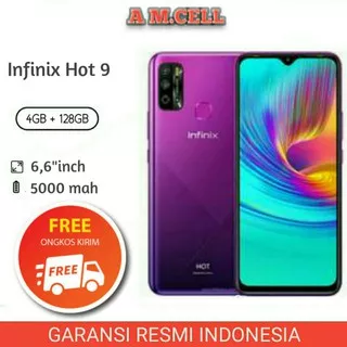 Infinix hot 9 Ram(4/128gb) ~ GARANSI RESMI INFINIX