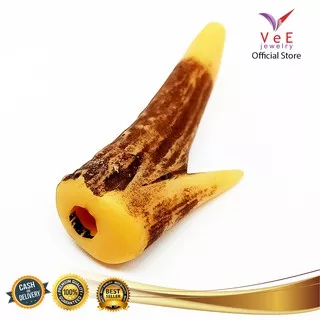 Pipa Rokok Cangklong Model Tanduk Rusa - VeE Pipa Rokok Tanduk Fiber