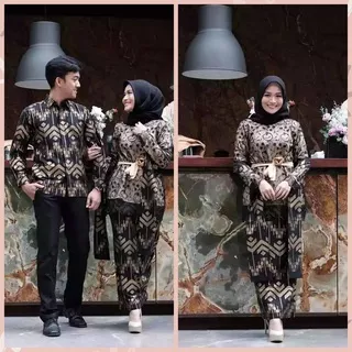 Kebaya Kintana KEBAYA MODERN ORIGINAL COUPLE BAJU BATIK ATASAN WANITA BRUKAT WISUDA MURAH LAMARAN WID BATIK