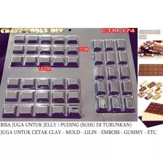 Cetakan coklat bar besar