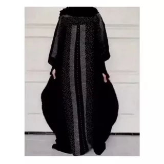 Abaya Saudi Abaya Kaftan Diamond / Gamis Hitam / Dress Hitam / Gamis Arab / Abaya Arab