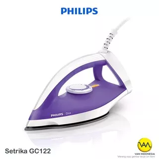 Setrika Listrik / Dry Iron Philips GC122 Purple