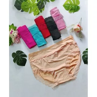 Celana Dalam Wanita Renda Import XXL merk FAYLIN 100% REALPICT