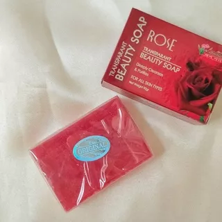 sabun rose ORIGINAL- Sabun Batang Rose Merah Leviana