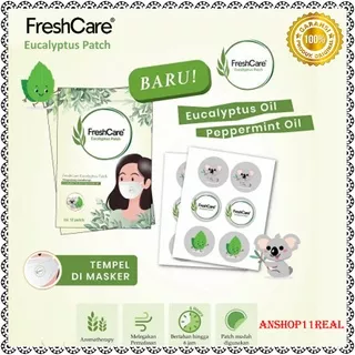 Freshcare Eucalyptus Fresh Care 1 sachet isi 12 patch pelindung masker aromatherapy Murah di Anshop11real