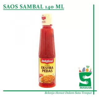 SAOS SAMBAL EXTRA PEDAS INDOFOOD 140ml