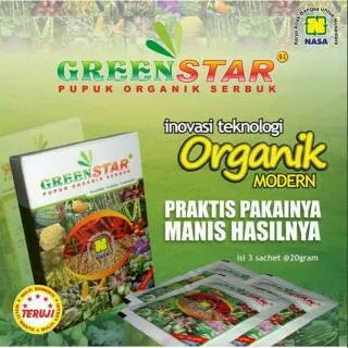 Greenstar Nasa / Pupuk Organik Serbuk / Pupuk Tanaman / Pupuk Nasa Organik