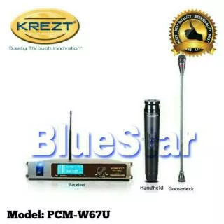 Mic Wireless Podium Krezt PCM W67U Original