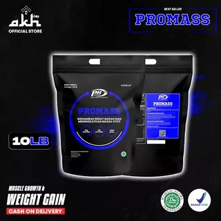 Susu Promass Cokelat 10LB / 4.500g / 20x Serving - Penambah Massa Otot - Suplemen-fitness-Pembentuk-otot-Kaya-Nutrisi-Surplus-kalori-Minuman-susu-workout-Susu-penambah-berat-badan-Mass-Gainer-Suplemen-penambah-berat