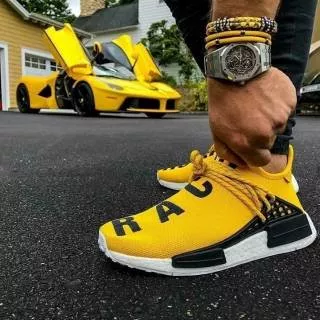 Adidas NMD Pharell Williams X Human Race Yellow for man size 40-45 Premium BNWB