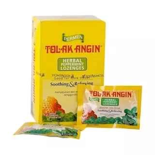 Tolak Angin Permen Herbal Peppermint Lozenges 15` SIDO MUNCUL 1 BOX