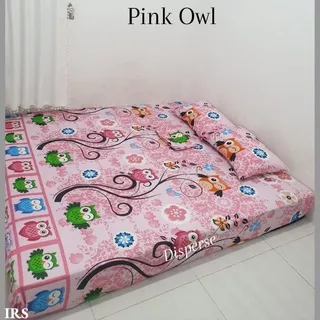 Sprei anak Bt21/new big piramid/Happy Owl/Pink Owl