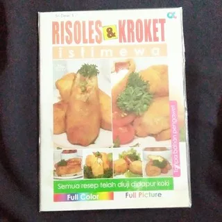 BUKU RESEP RISOLES & KROKET ISTIMEWA (Sri Dewi S)