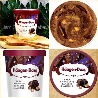Haagen Dazs Ice cream 473ml 100ml stick bar sandwich Hagendas Hagendaz Es Krim Surabaya