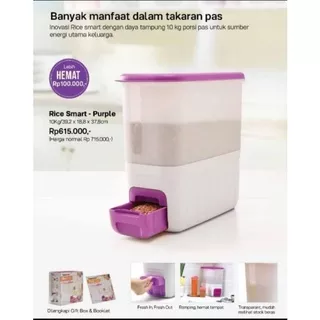 PROMO!!Rice Smart Tupperware ori