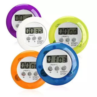 Alarm / Timer Digital Layar LCD Suara Keras, cocok utk Memasak / dapur