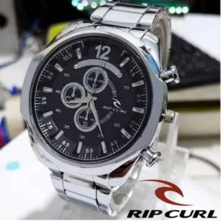 Jam Tangan Ripcurl Rantai 256B Jam Tangan Pria Man`s Man Watch Jam Tangan Murah Gratis Kotak Baterai