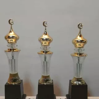 PIALA SET TROPHY MURAH IMPORT QUR`AN KUBAH MASJID KHATAM