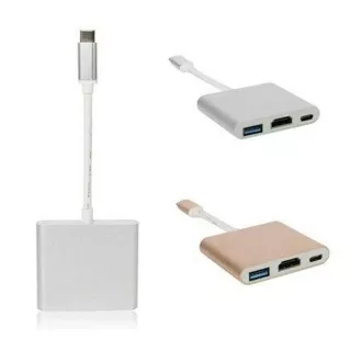 USB TYPE C 3.1 TO HDMI MULTI PORT 3.0 CHARGER NEW MACBOOK 12 13 15 PRO