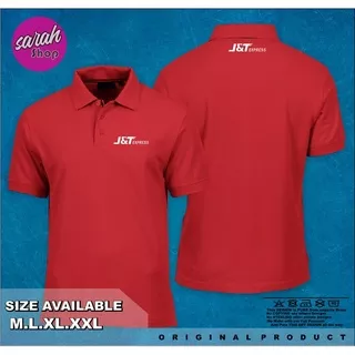 Kaos Polo Shirt Tshirt Baju Kerah Distro J&T JNT Express J N T & polos custom indonesia pria wanita keren kata kata lucu unik anak dewasa COD kurir paket barang kirim ekspres ekspedisi pengiriman expedisi logistik layanan driver Obral Murah ojol grosir