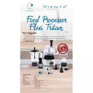 Food Processor Flexie Vienta - GARANSI 2 TAHUN